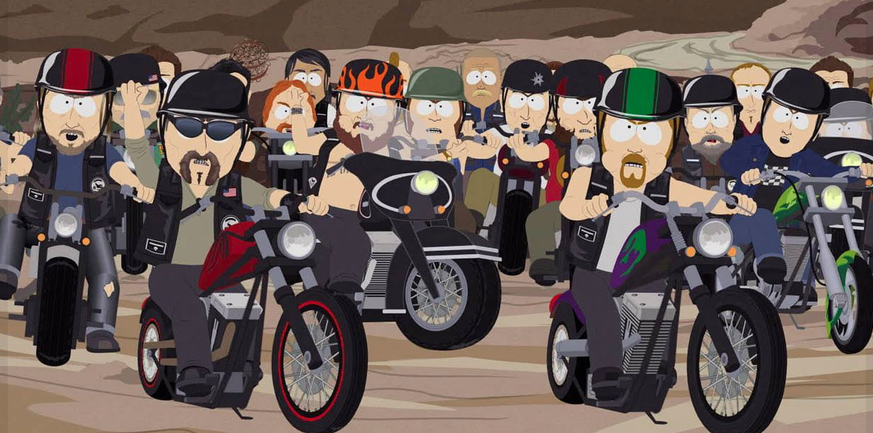 South Park bikers 1